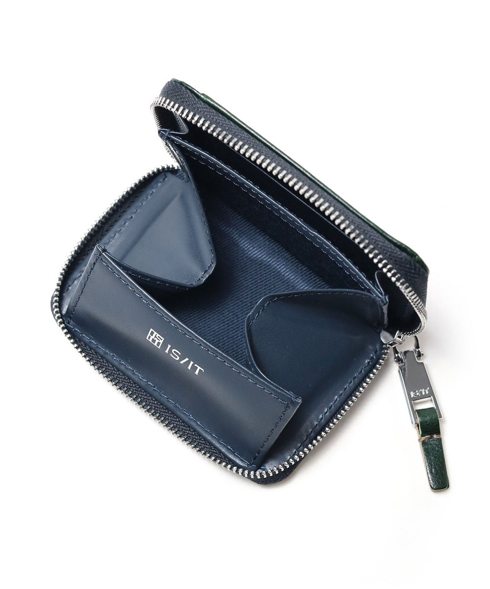 イズイット ルチード パスケース兼用 BOX型小銭入れ