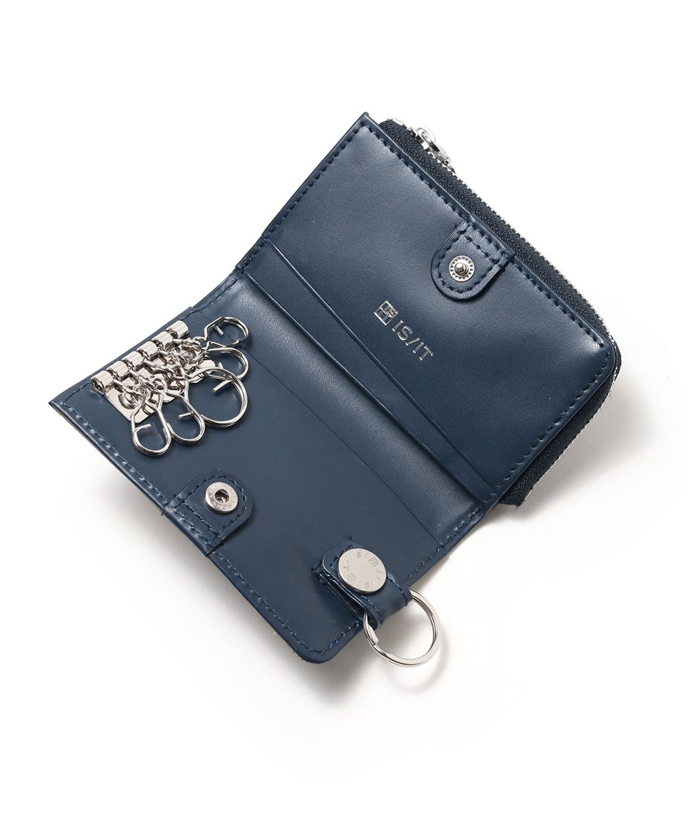 イズイット ルチード 小銭/カードケース兼用 キーケース