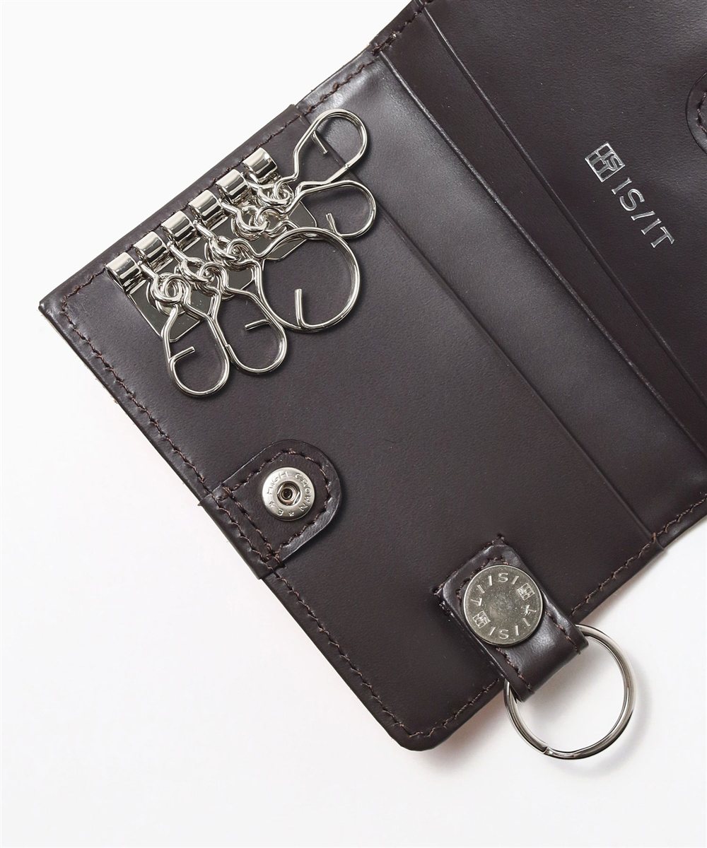 イズイット ルチード 小銭/カードケース兼用 キーケース