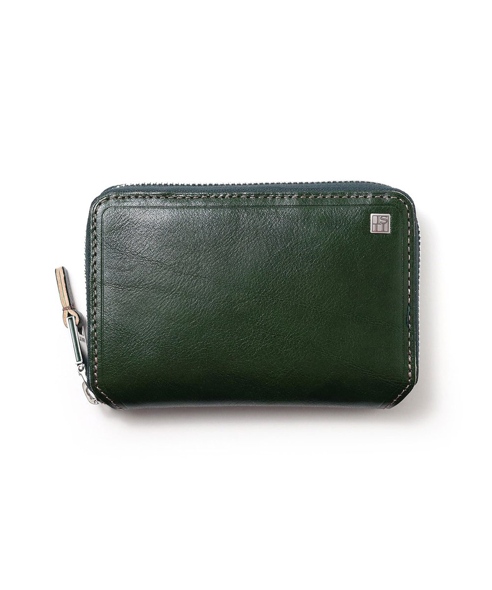 イズイット ルチード ラウンドファスナー セミ長財布 カード段9