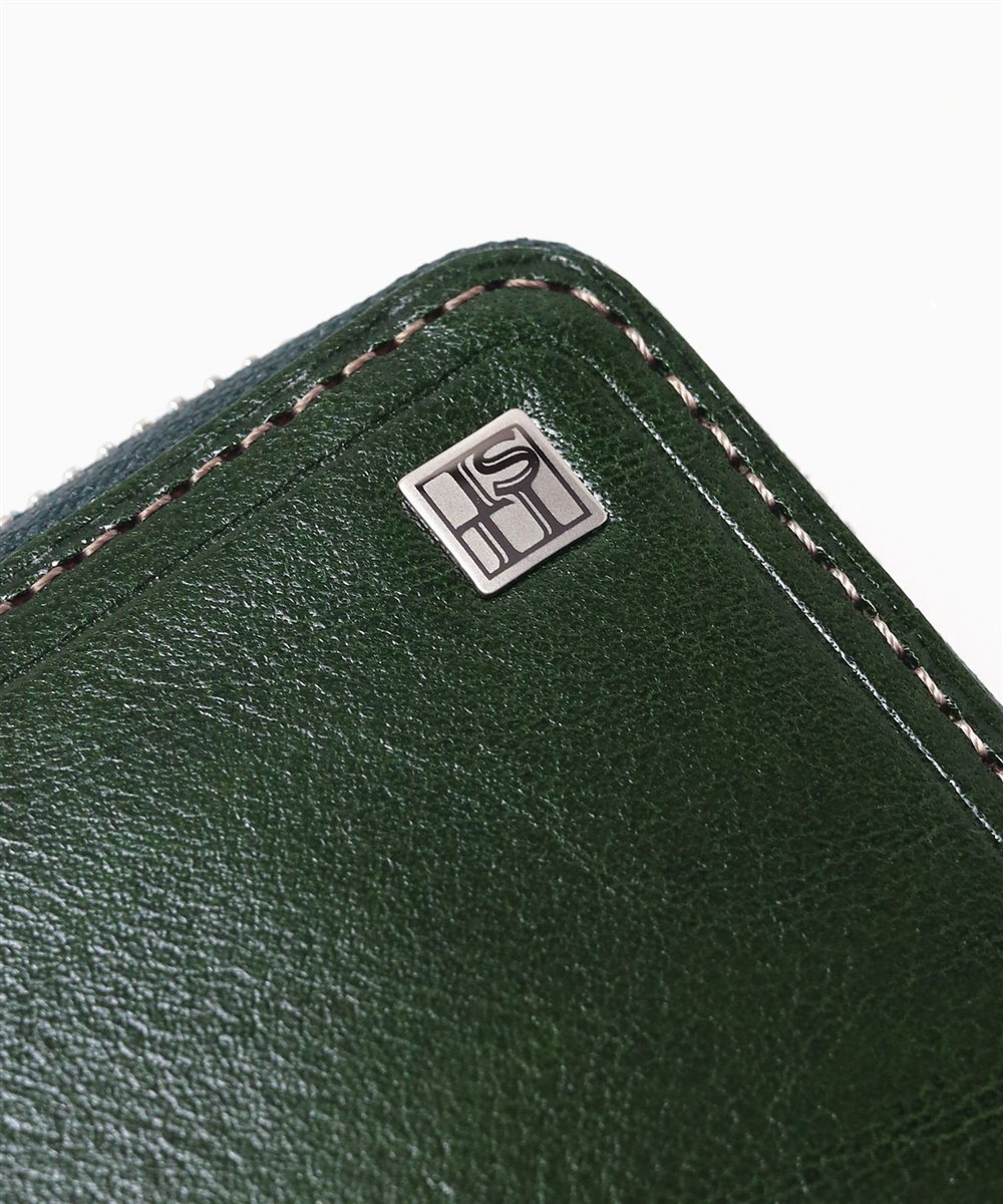 イズイット ルチード ラウンドファスナー セミ長財布 カード段9