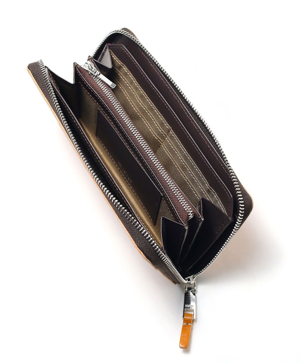 イズイット ルチード ラウンドファスナー長財布 カード段12