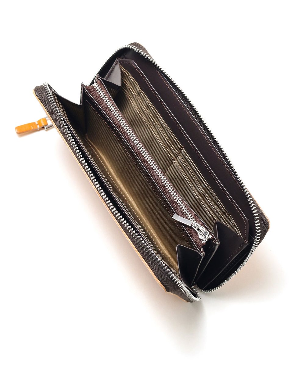 イズイット ルチード ラウンドファスナー長財布 カード段12