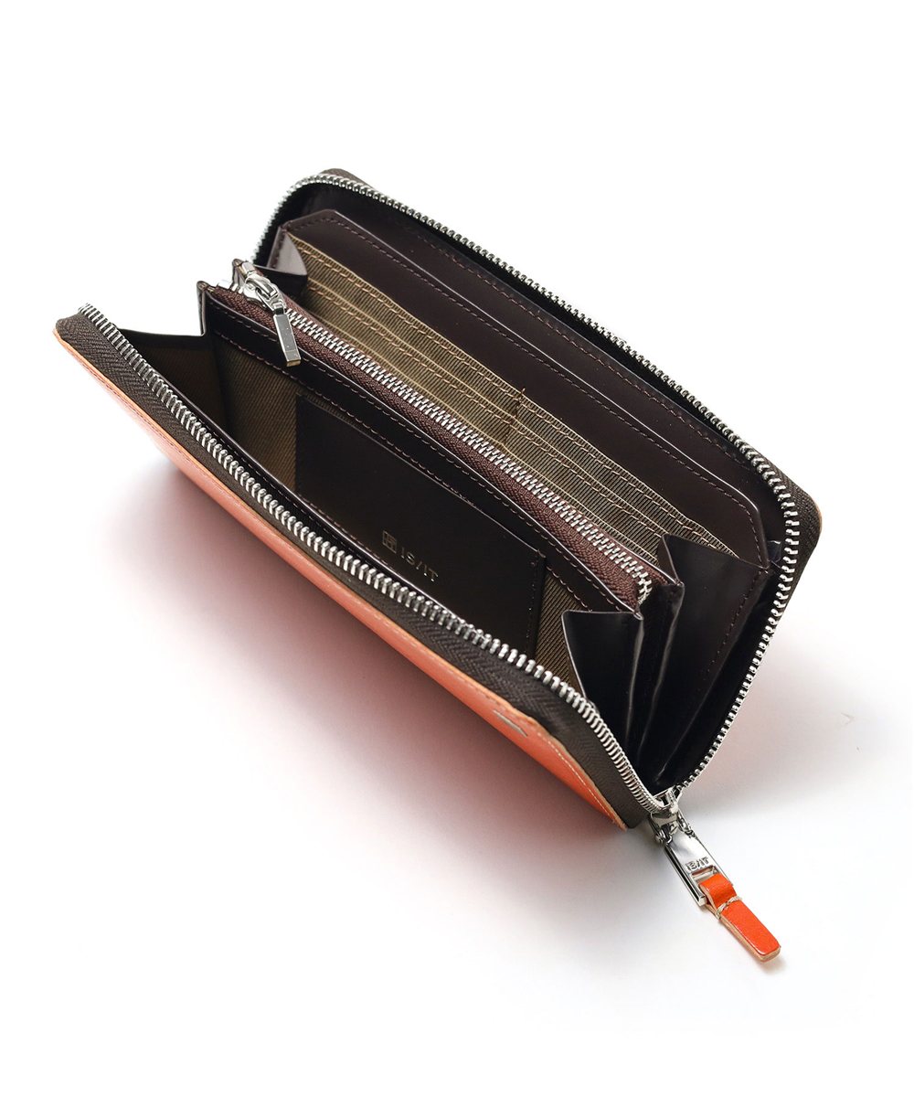 イズイット ルチード ラウンドファスナー長財布 カード段12