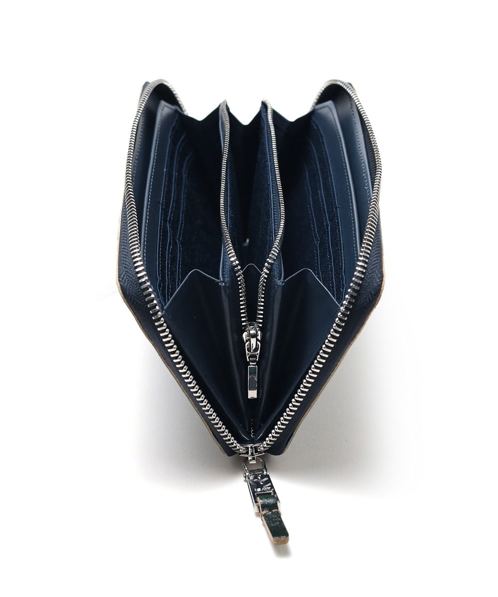 イズイット ルチード ラウンドファスナー長財布 カード段12