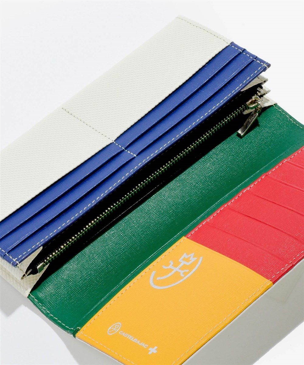 カステルバジャック トルク 長財布 カード段18