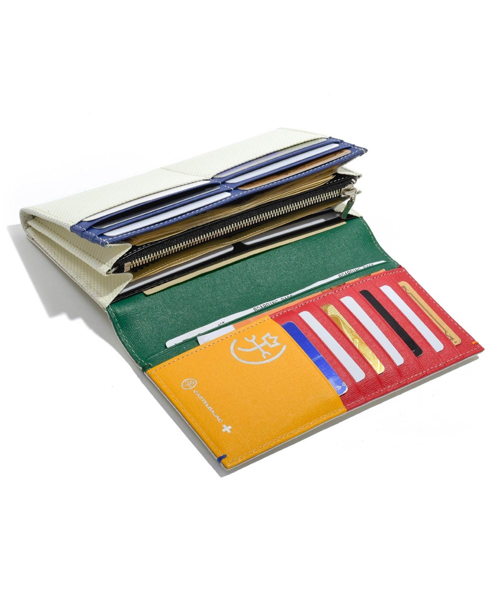 カステルバジャック トルク 長財布 カード段18