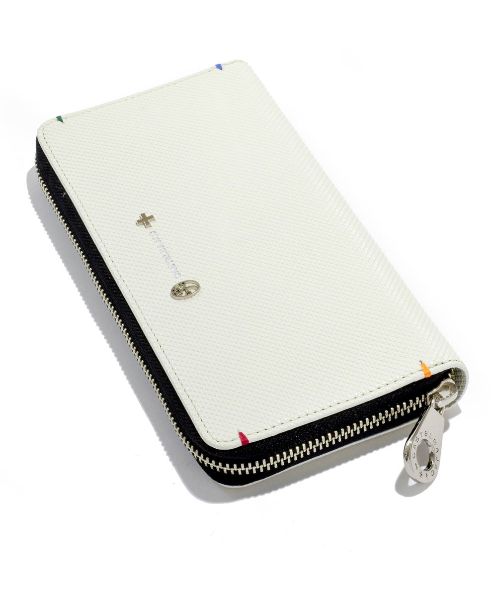 カステルバジャック トルク ラウンドファスナー長財布 カード段18