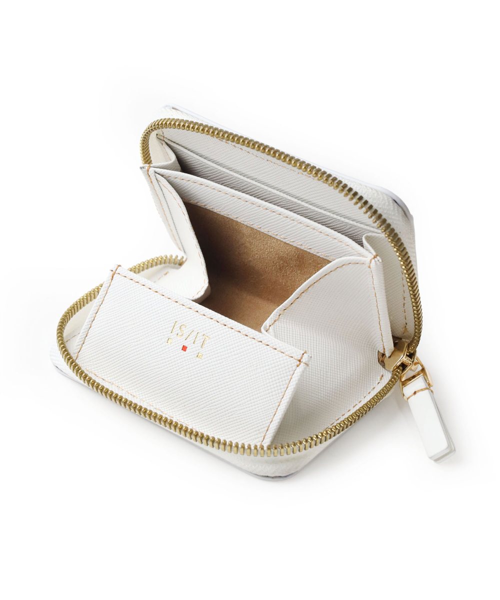 イズイット モノクロ 小銭入れ BOX型