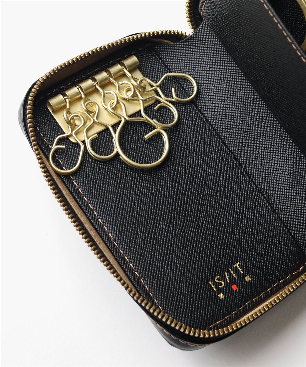 イズイット モノクロ キーケース スマートキー対応