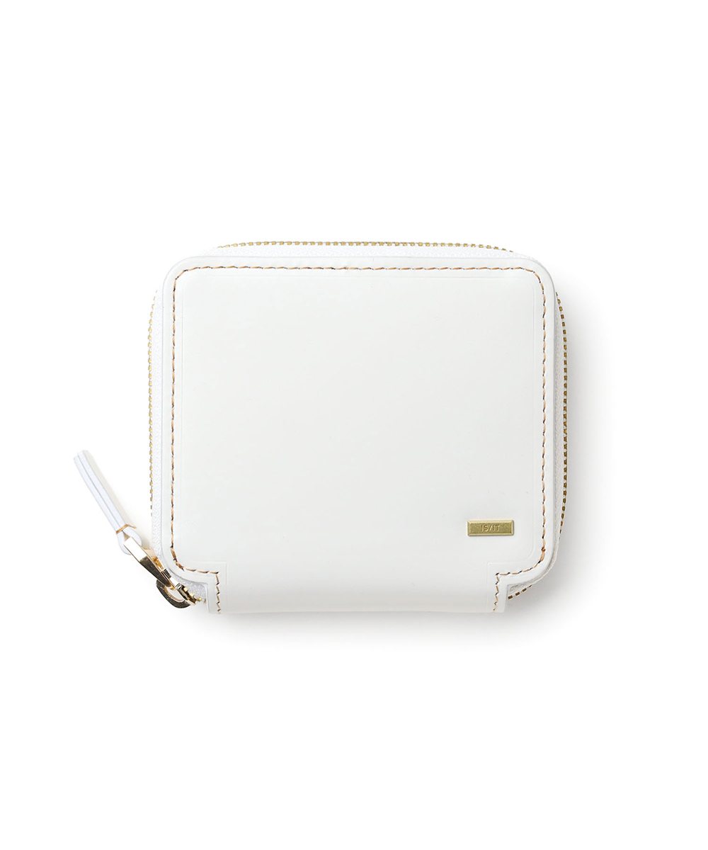 イズイット モノクロ 二つ折り財布 カード段5