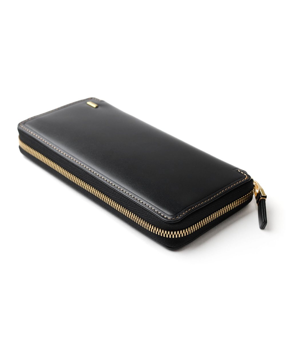 イズイット モノクロ ラウンドファスナー長財布 カード段14