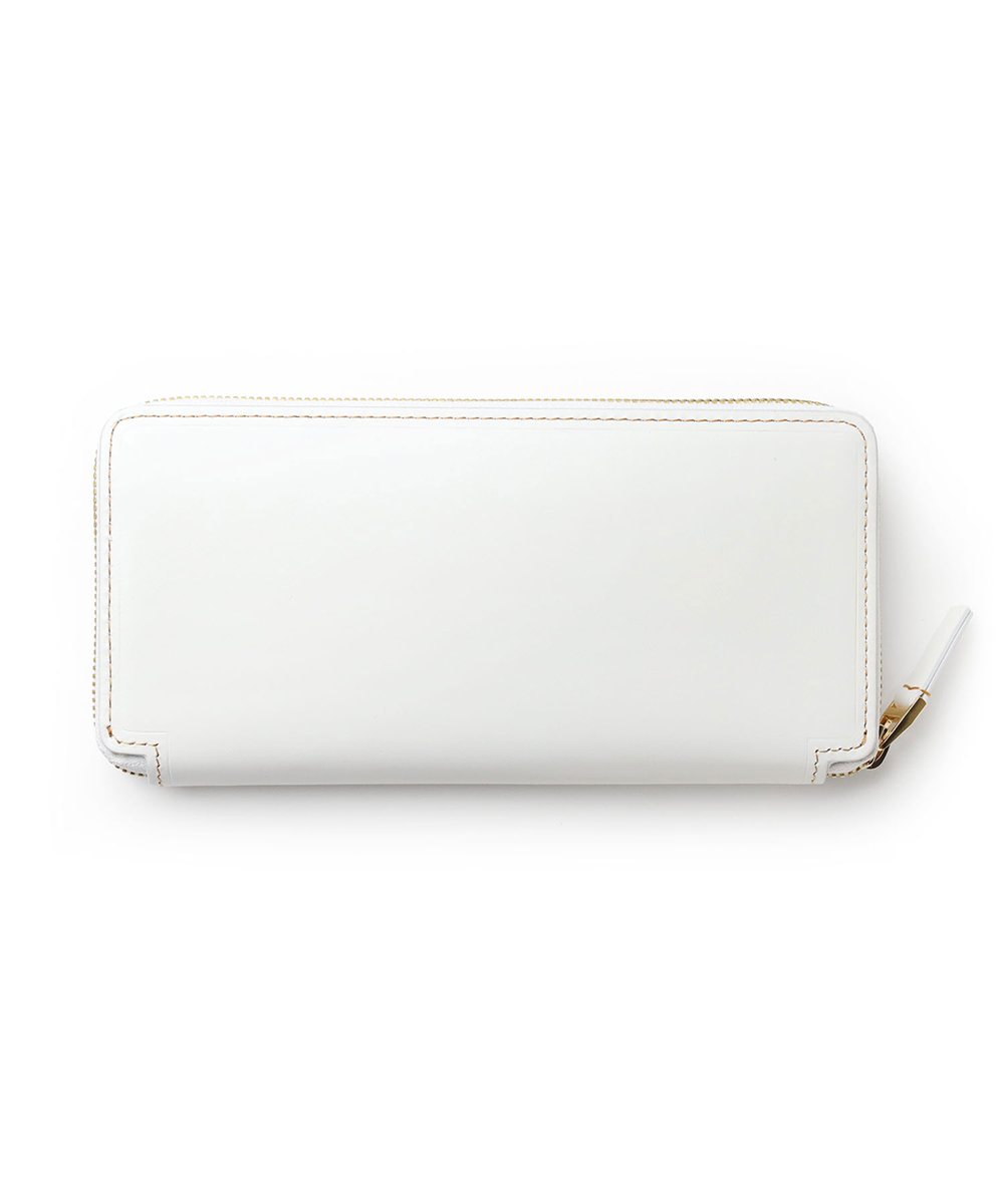 イズイット モノクロ ラウンドファスナー長財布 カード段14