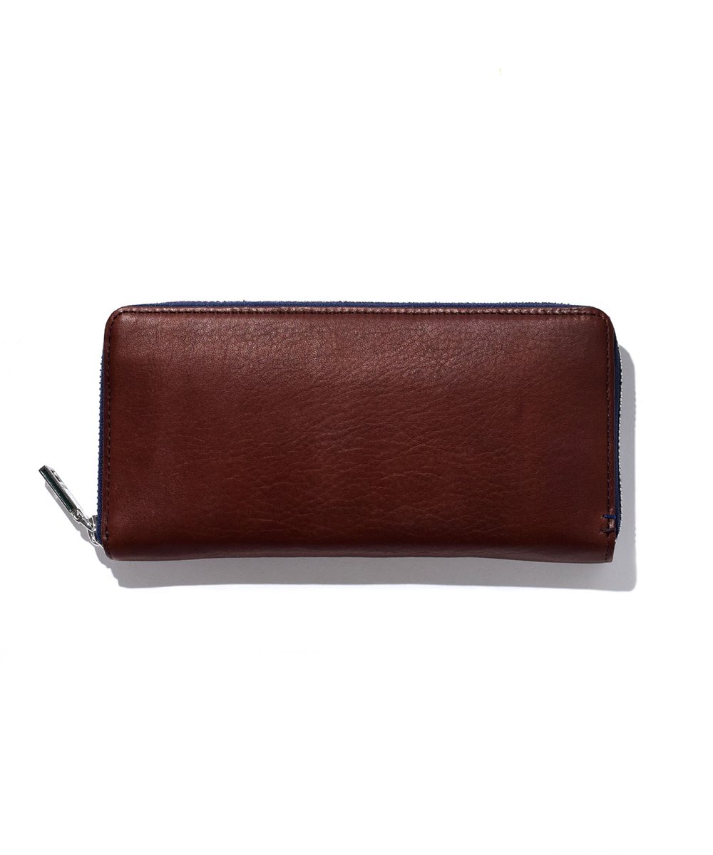 イズイット シルキー ラウンドファスナー長財布 カード段12