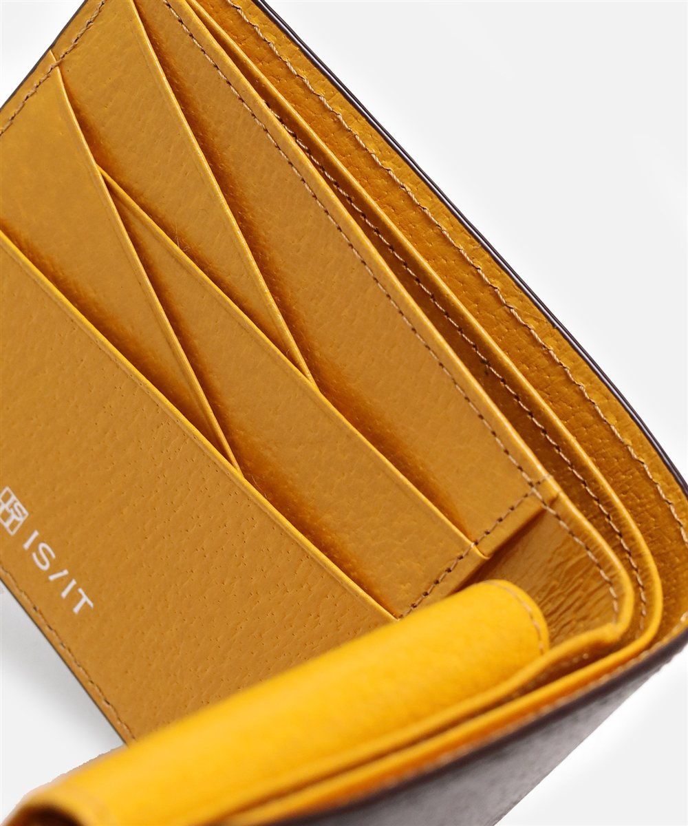 イズイット ジーナ 二つ折り財布 カード段6
