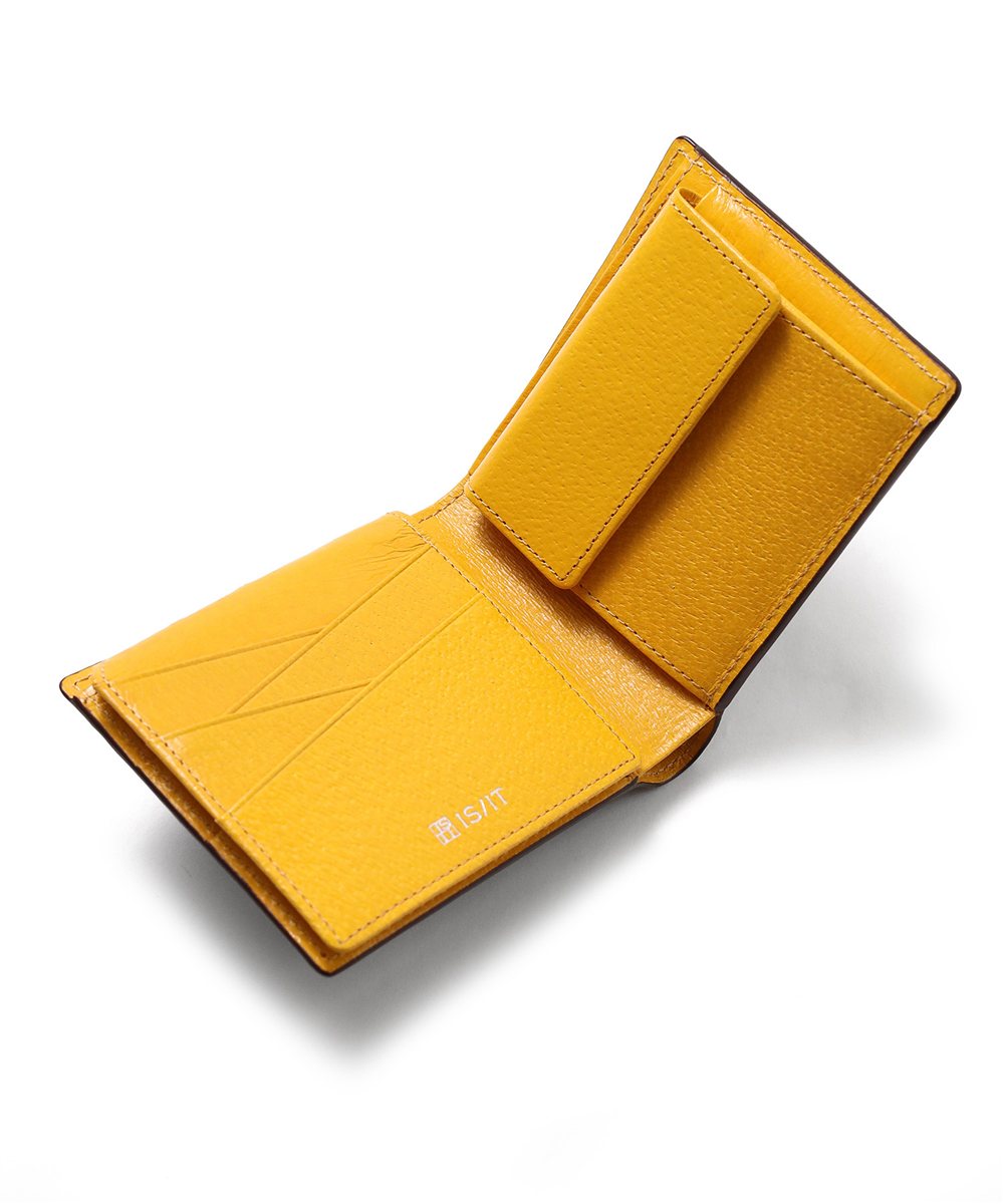 イズイット ジーナ 二つ折り財布 ベロ付き カード段10