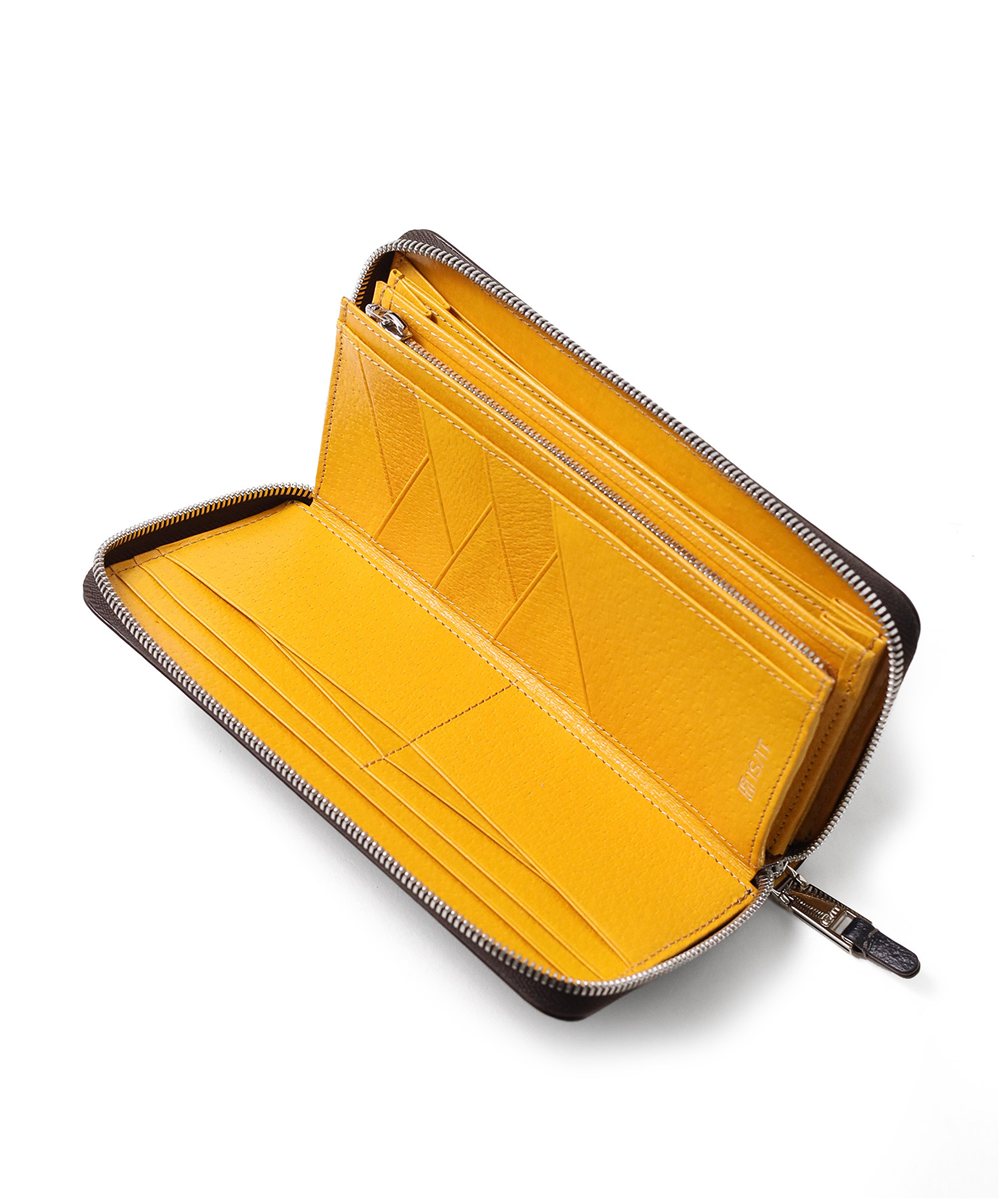 イズイット ジーナ ラウンドファスナー長財布 カード段20