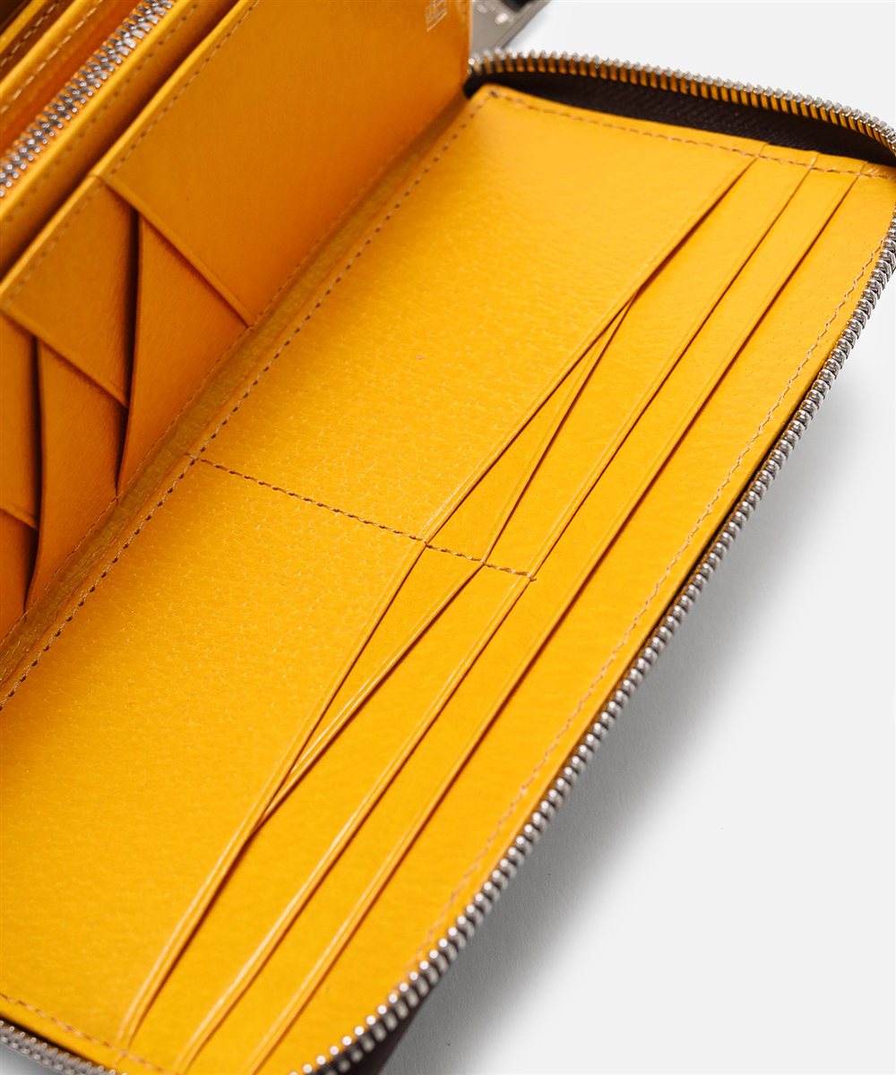 イズイット ジーナ ラウンドファスナー長財布 カード段20