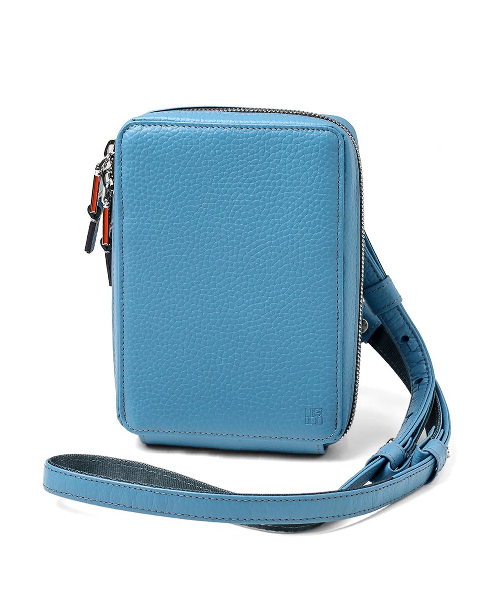 イズイット ノボ レザーミニショルダーバッグ  厚マチ