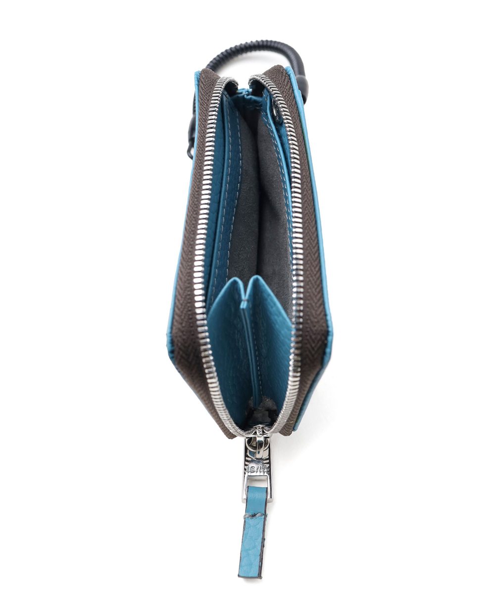 イズイット ノボ パスケース兼用小銭入れ コイルチェーン付属