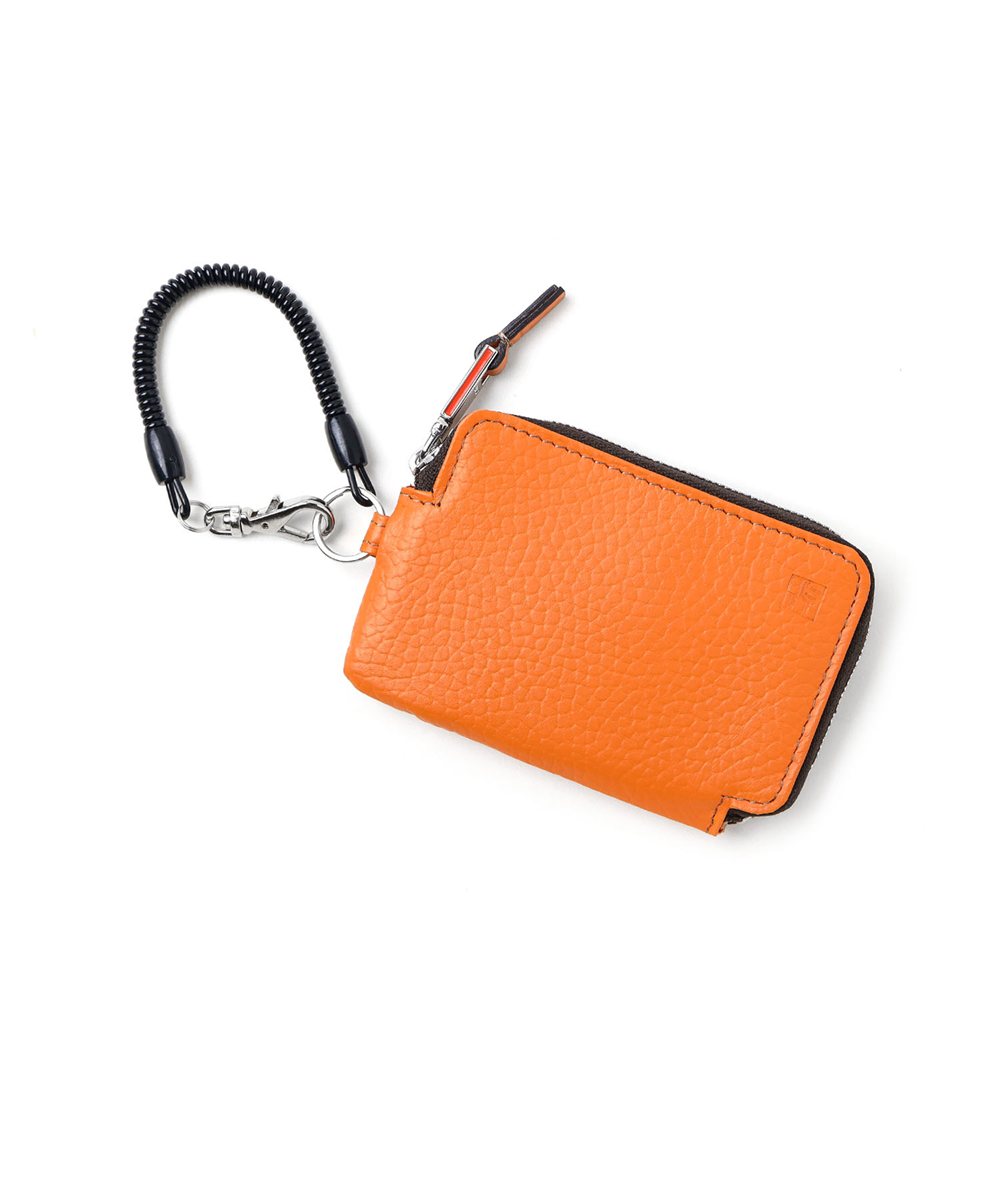 イズイット ノボ パスケース兼用小銭入れ コイルチェーン付属