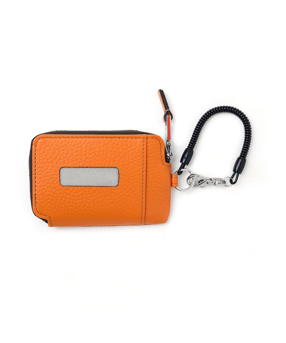 イズイット ノボ パスケース兼用小銭入れ コイルチェーン付属