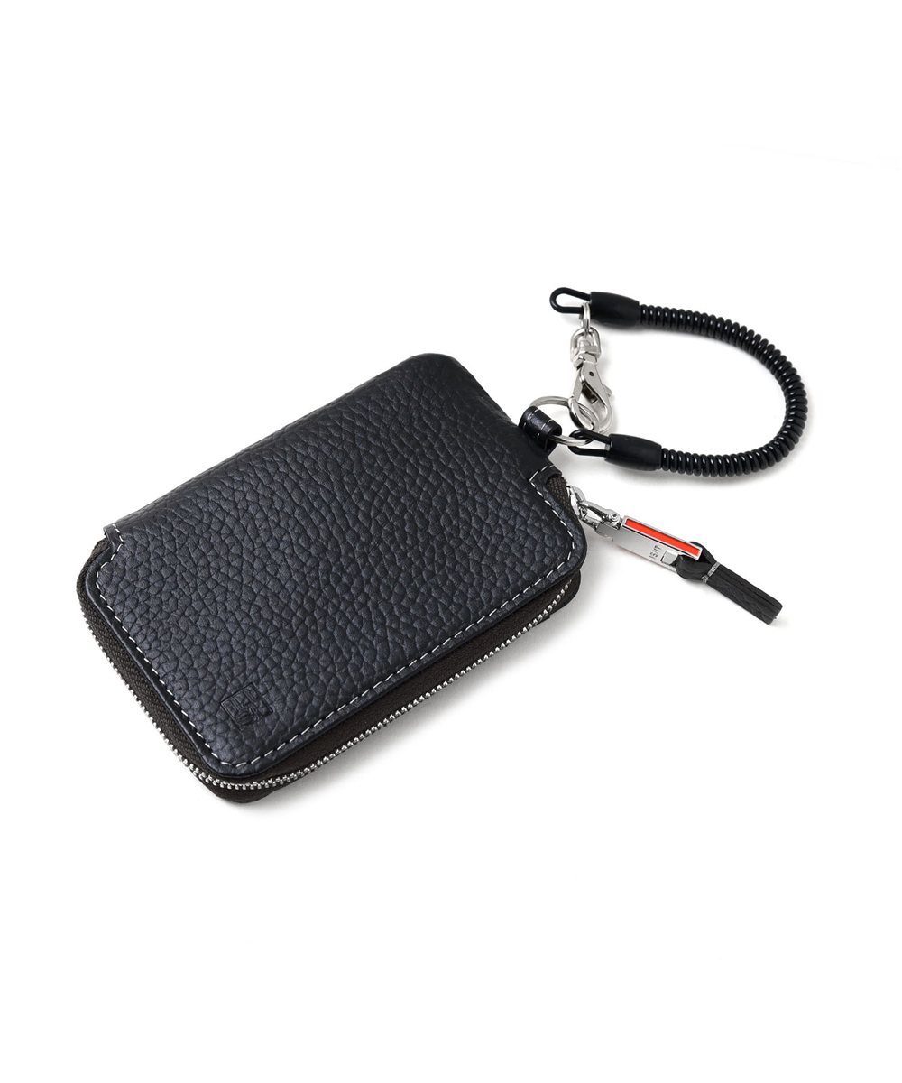 イズイット ノボ パスケース兼用小銭入れ コイルチェーン付属