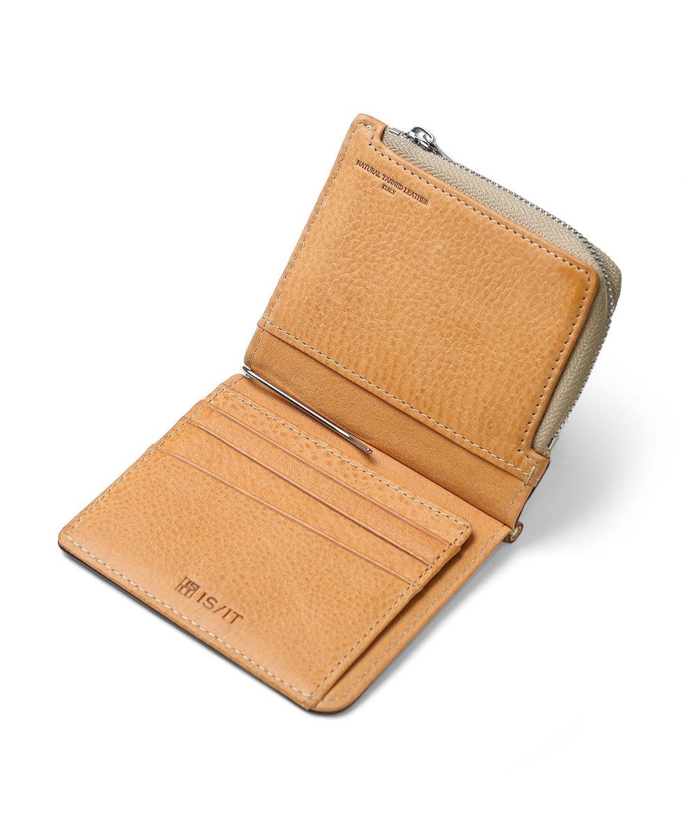 イズイット ヒッチ 二つ折り財布 札ばさみ カード段5