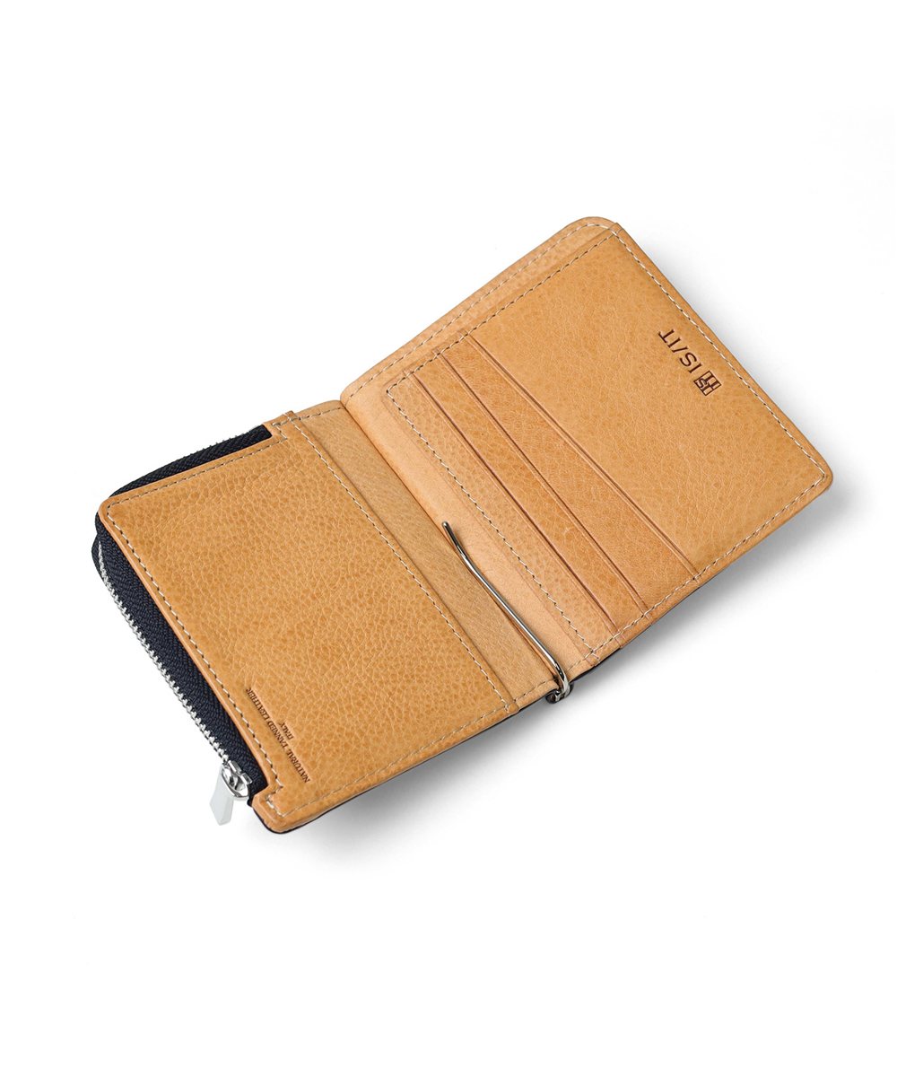 イズイット ヒッチ 二つ折り財布 札ばさみ カード段5