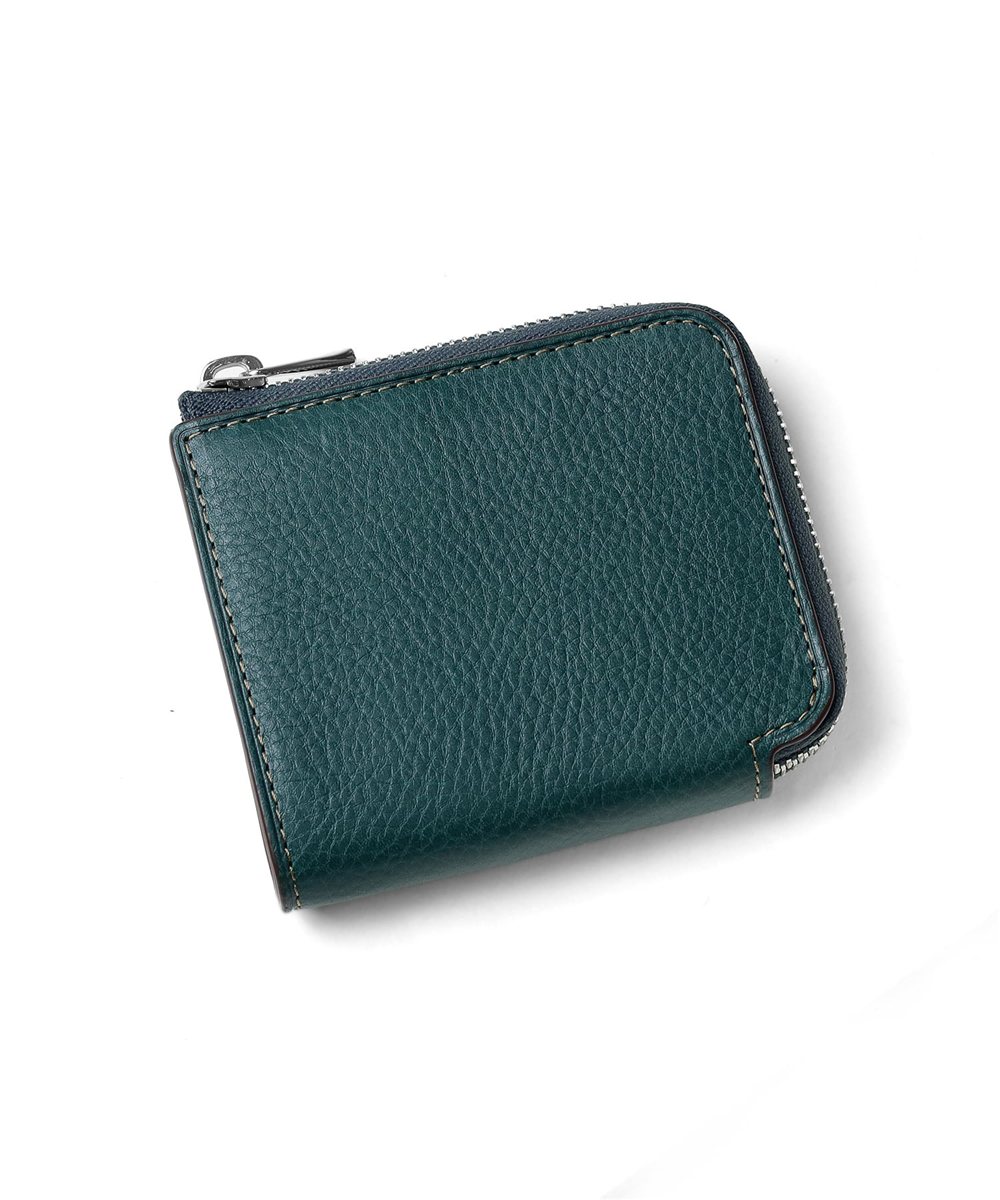 イズイット ヒッチ 二つ折り財布 L字ファスナー カード段4