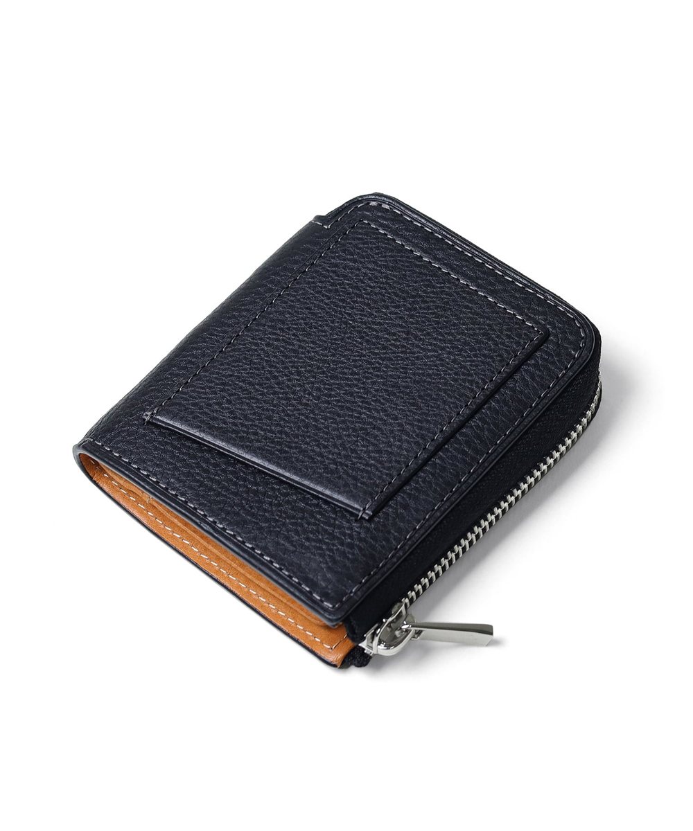 イズイット ヒッチ 二つ折り財布 L字ファスナー カード段4