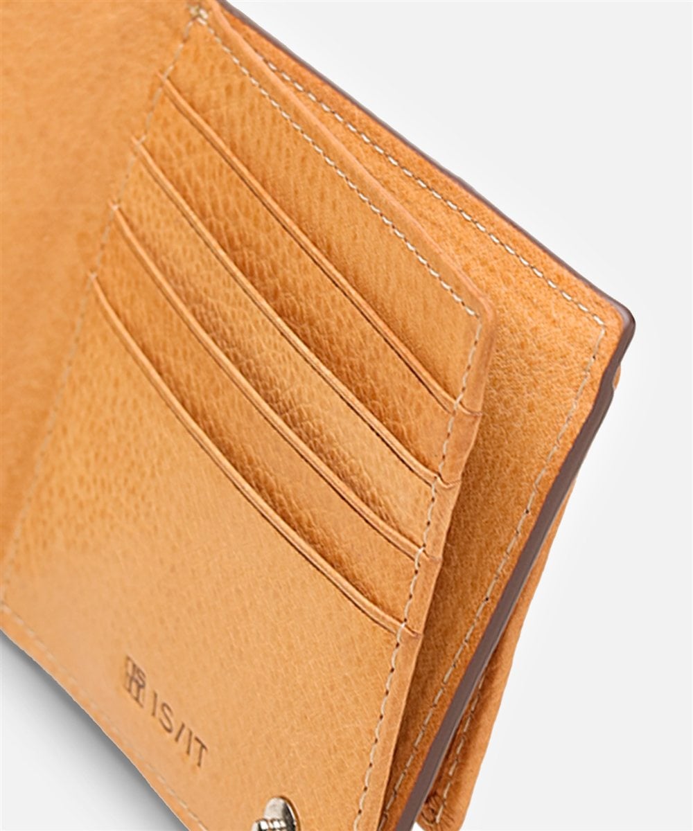 イズイット ヒッチ 二つ折り財布 札ばさみ 純札 カード段6