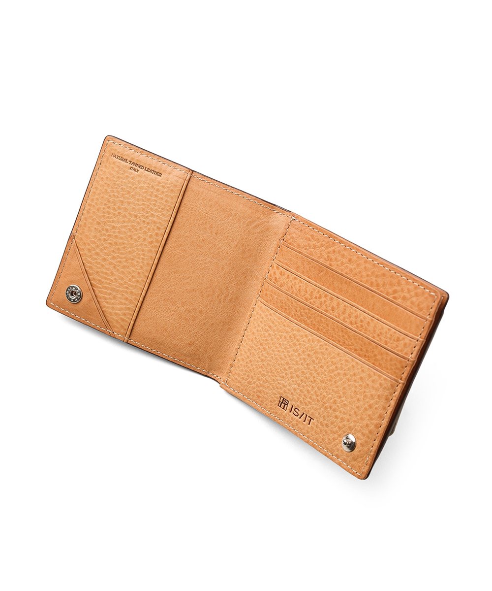 イズイット ヒッチ 二つ折り財布 札ばさみ 純札 カード段6