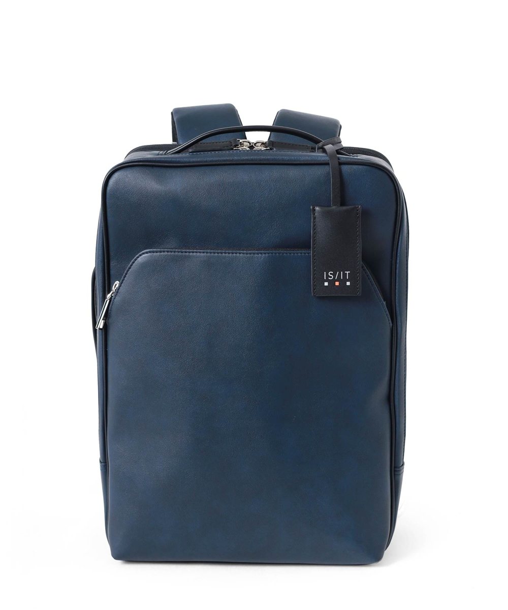 イズイット マイナビ ビジネスリュック A4 エコバッグ付属