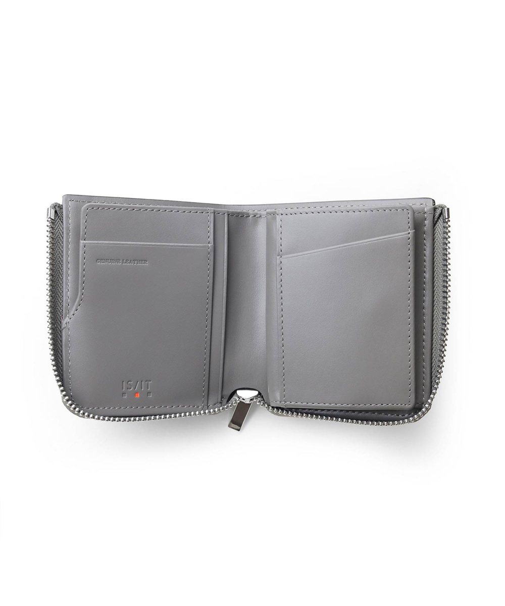 イズイット ダッチ L字ファスナー二つ折り財布 カード段8