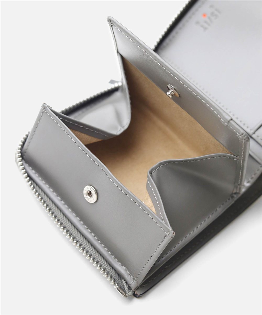 イズイット ダッチ L字ファスナー二つ折り財布 カード段8