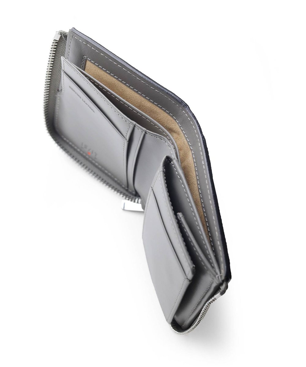 イズイット ダッチ L字ファスナー二つ折り財布 カード段8