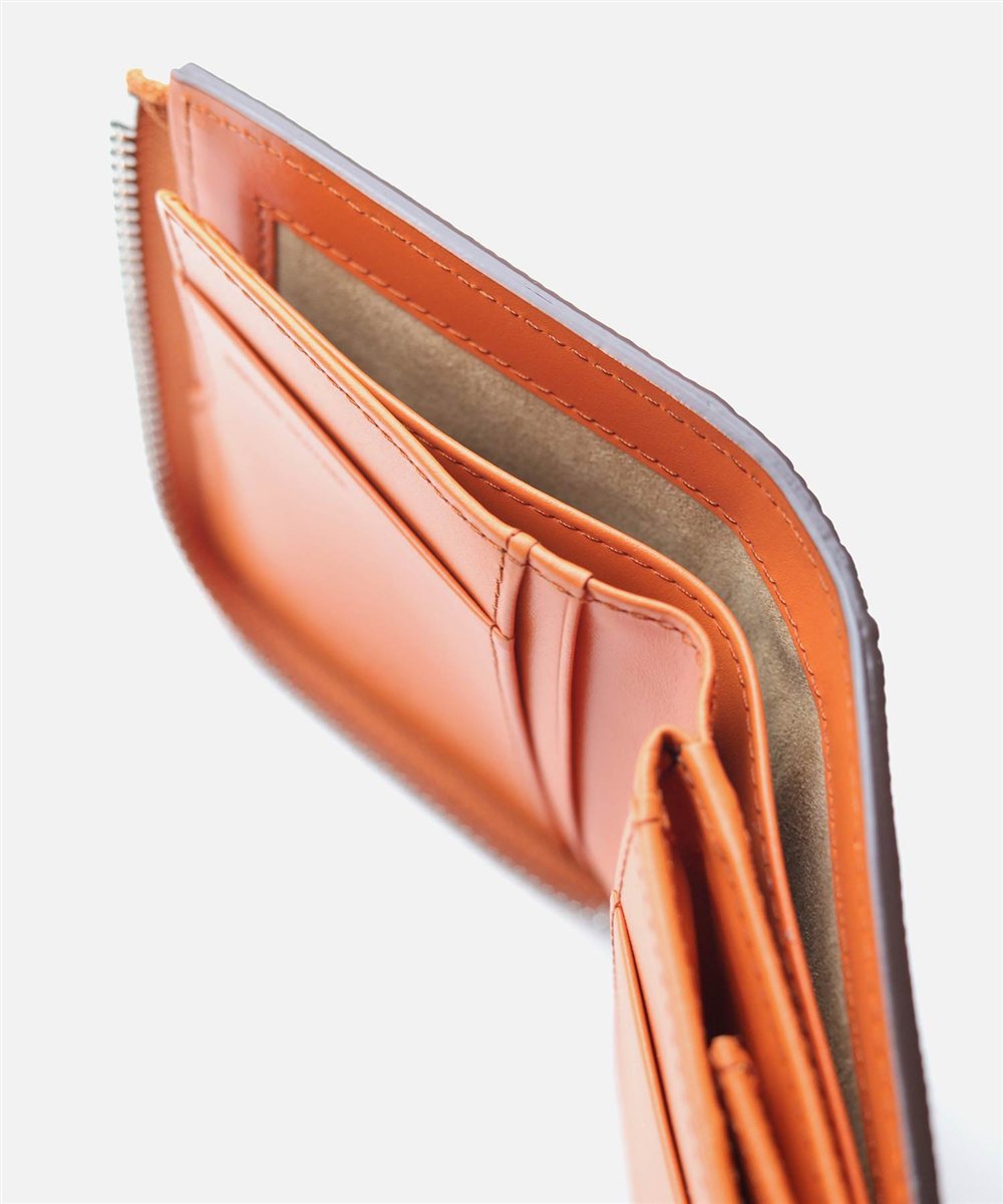 イズイット ダッチ L字ファスナー二つ折り財布 カード段8