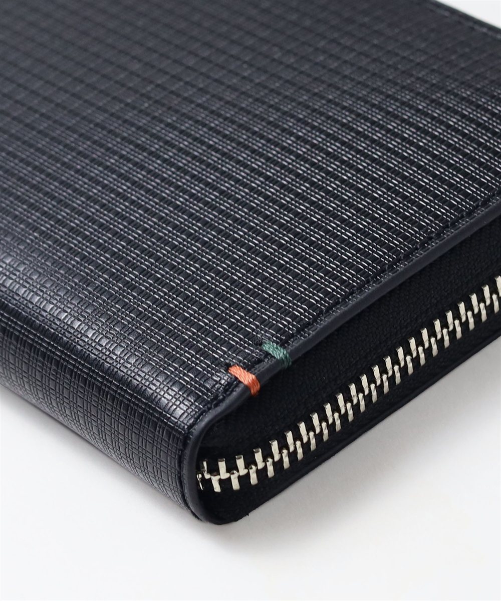 イズイット ツール ラウンドファスナー長財布 BOX型小銭入れ カード段18