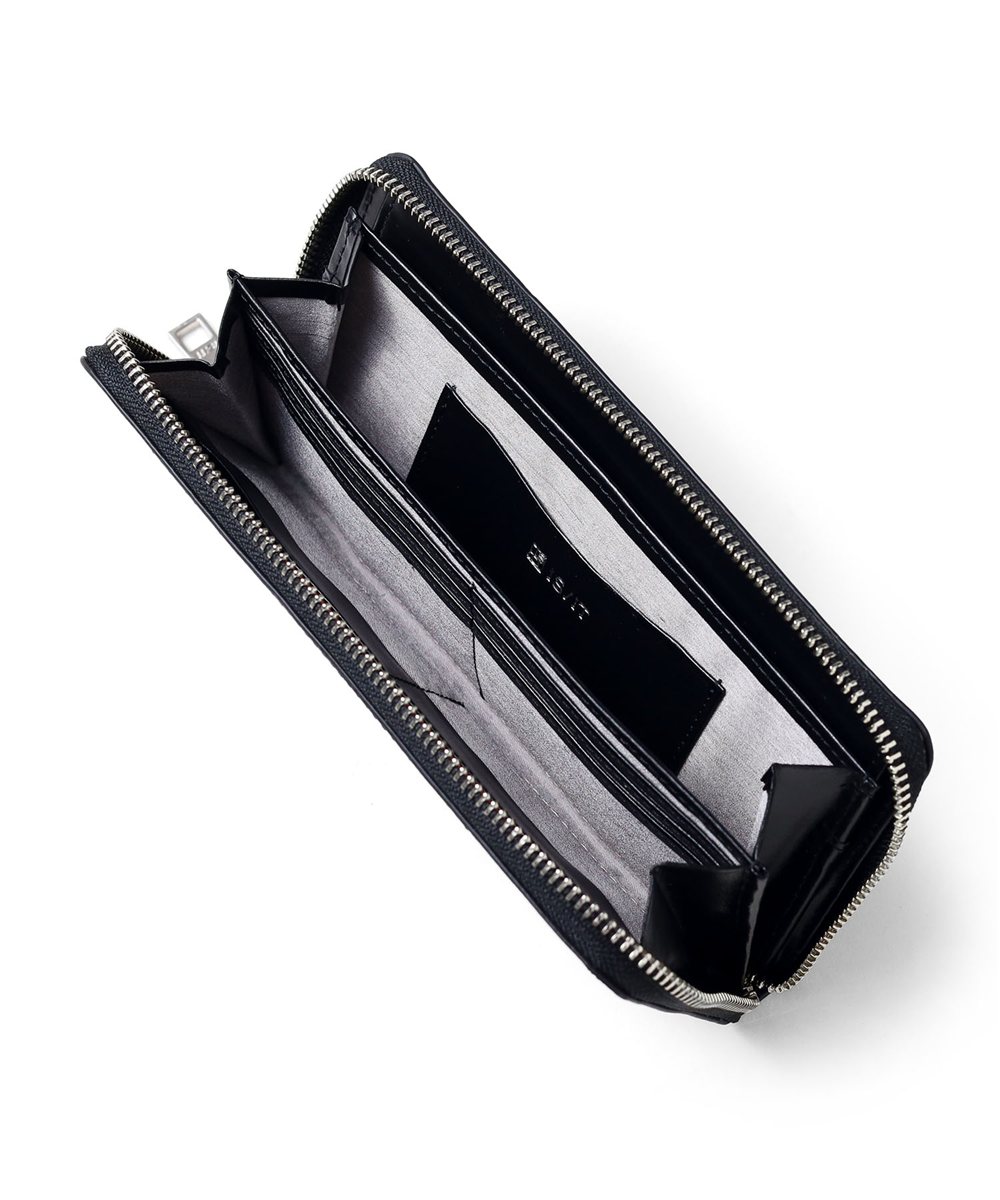 イズイット ツール ラウンドファスナー長財布 BOX型小銭入れ カード段18