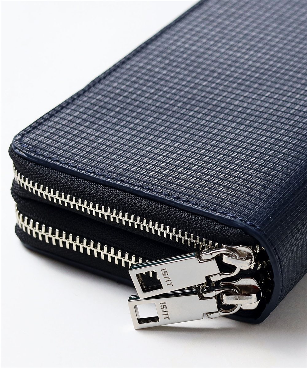 イズイット ツール ラウンドファスナー長財布 ダブルルーム カード段26