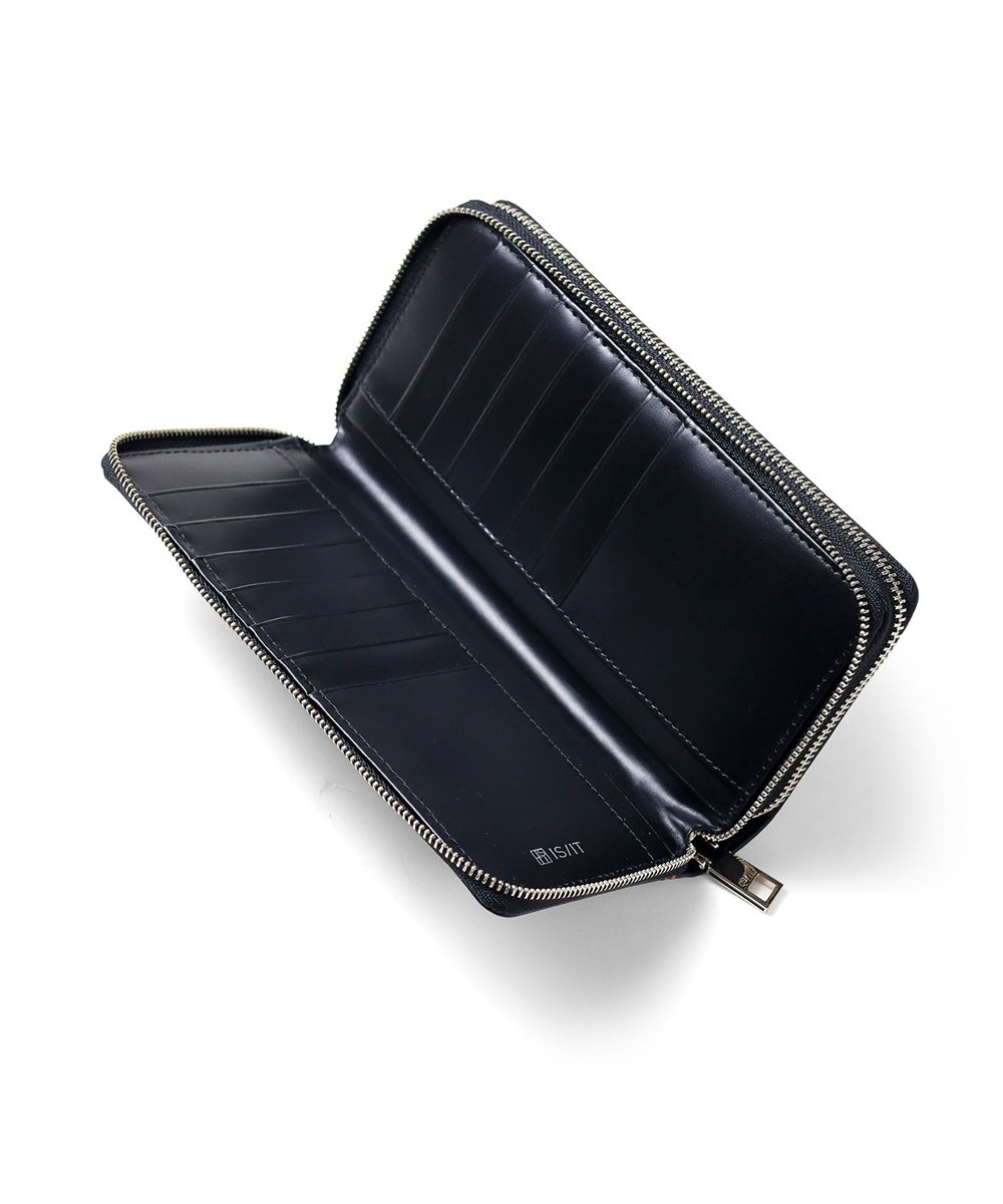 イズイット ツール ラウンドファスナー長財布 ダブルルーム カード段26