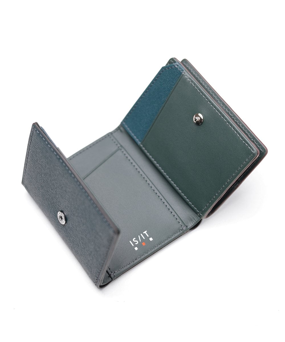 イズイット ウエストII 三つ折り財布 カード段7