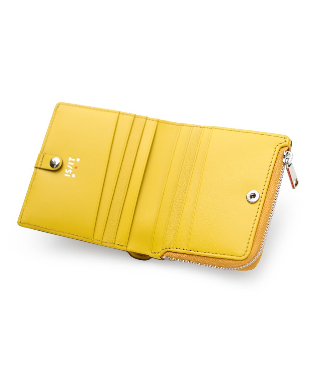 イズイット ウエストII 二つ折り財布 カード段9