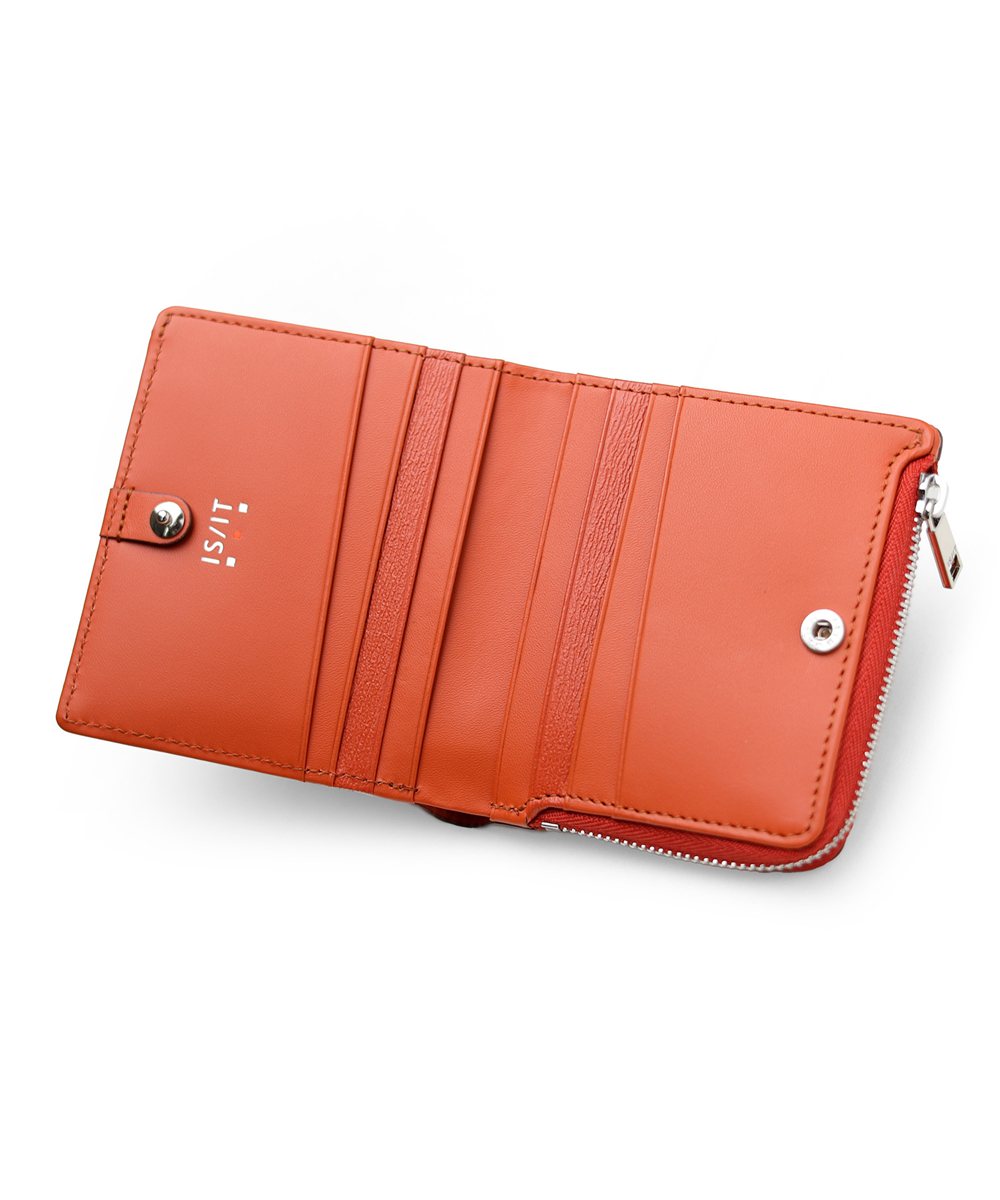 イズイット ウエストII 二つ折り財布 カード段9