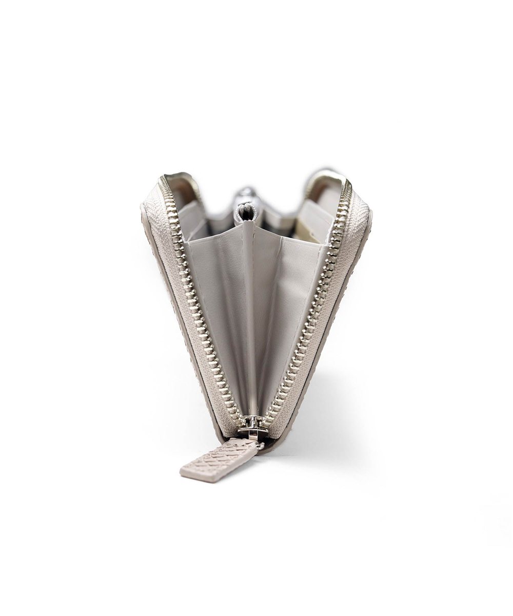 イズイット パイソン ラウンドファスナー長財布 カード段13