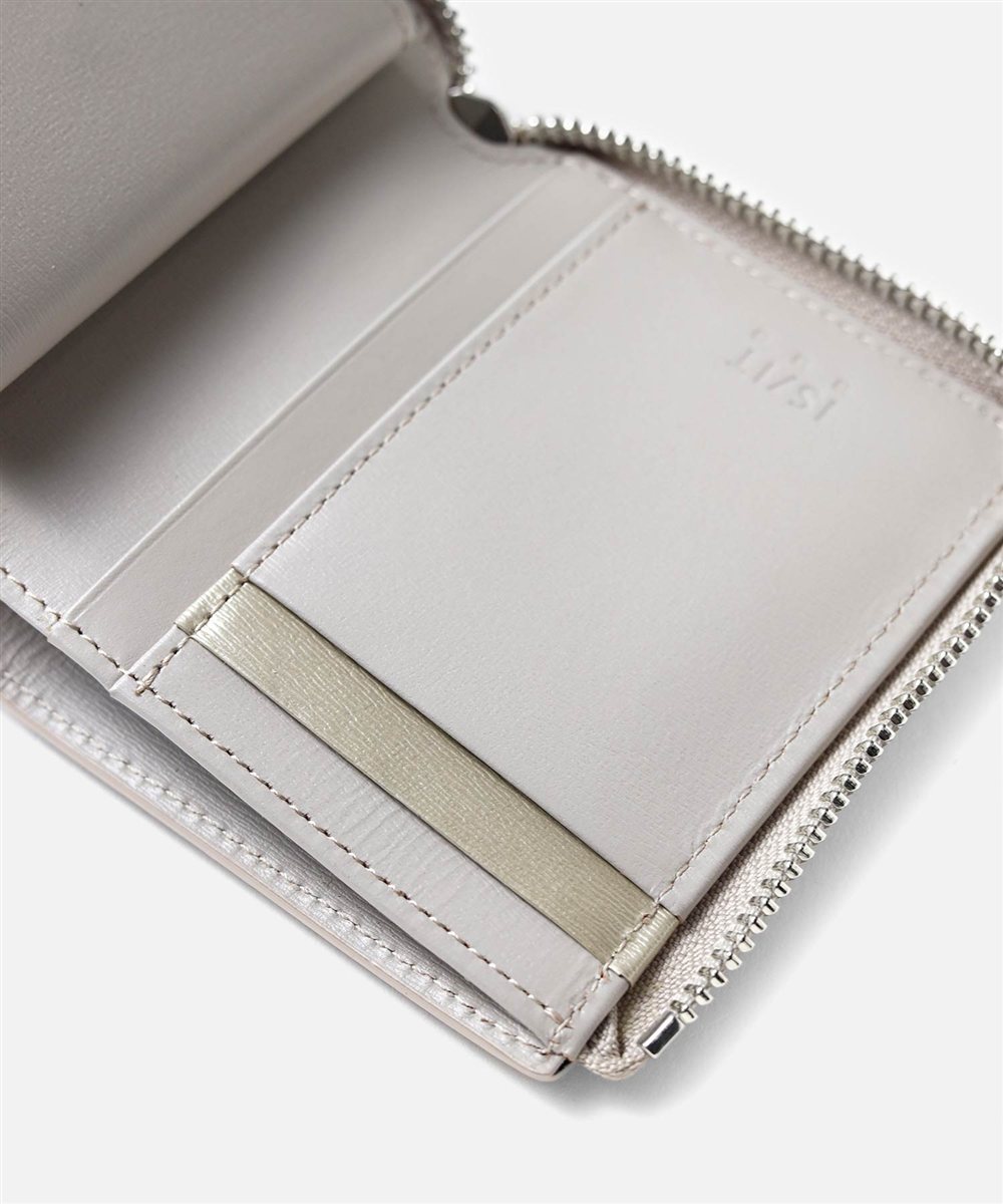 イズイット パイソン L字ファスナー二つ折り財布 カード段7