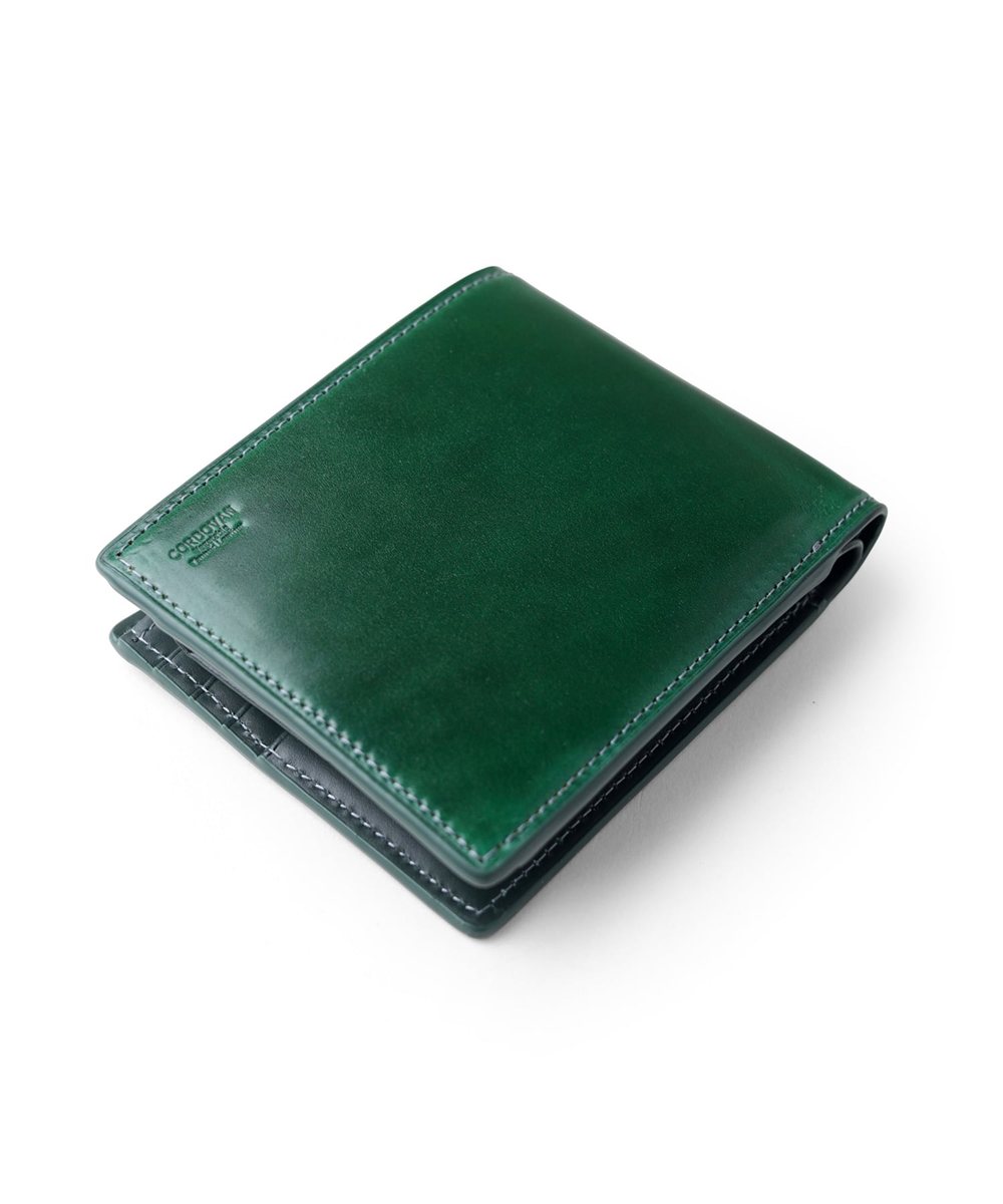 イズイット バトックス コードバン 二つ折り財布 カード段9