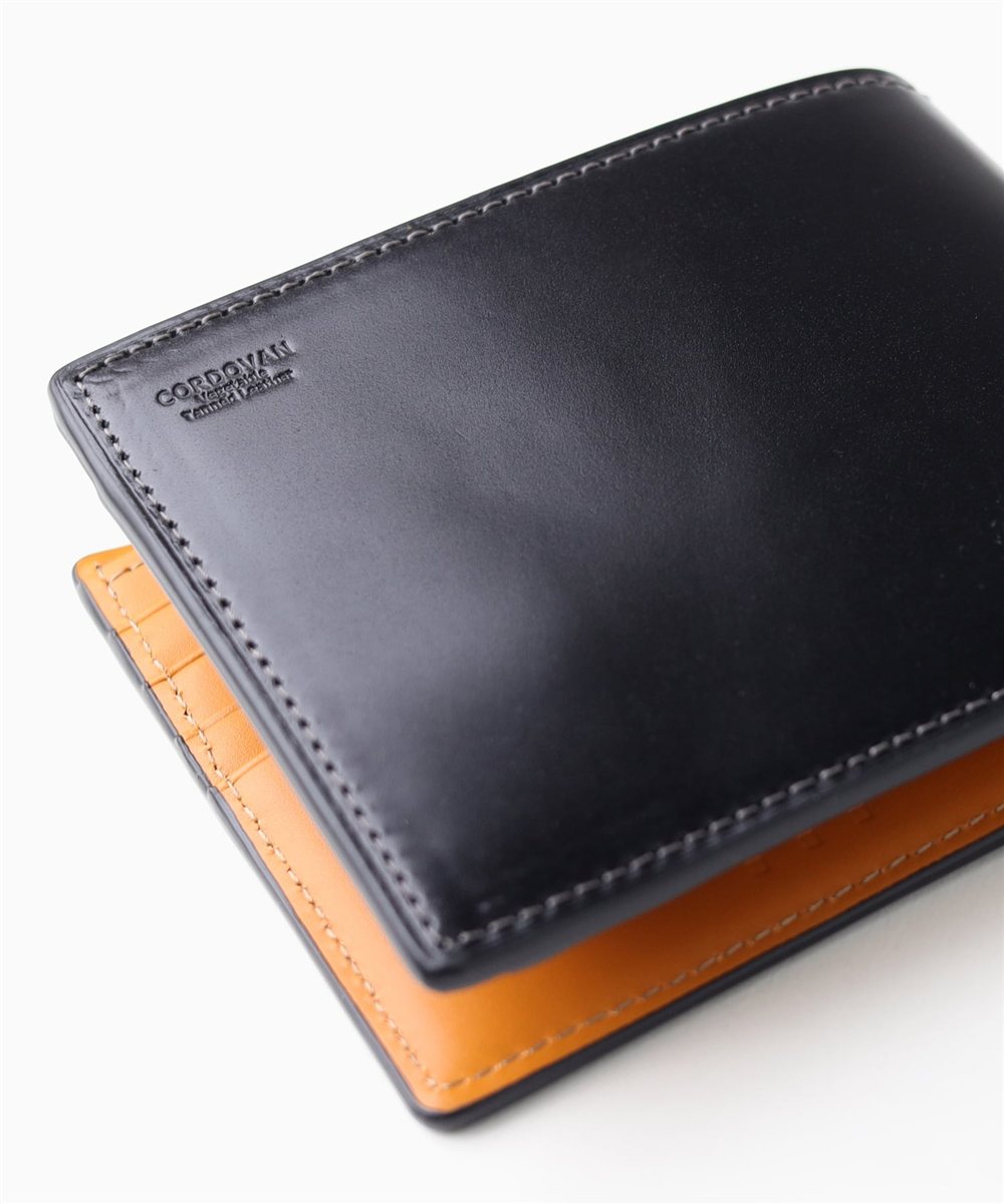 イズイット バトックス コードバン 二つ折り財布 カード段9