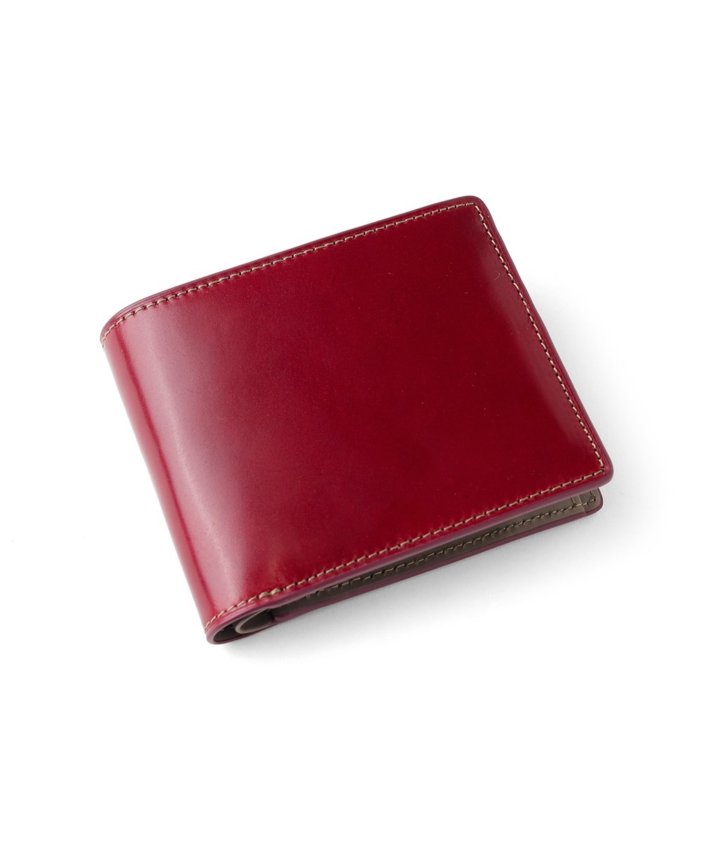 イズイット バトックス コードバン 二つ折り財布 カード段9